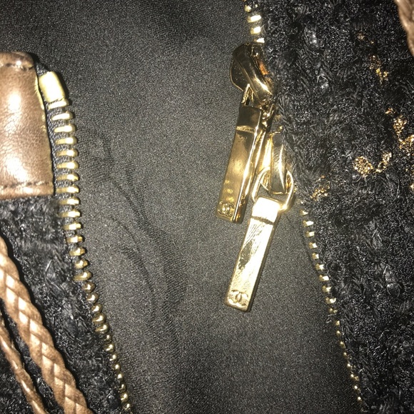 $$SOLD$$RARE $6700 CHANEL BLACK PLAID BLAZER JACKET FR42 - Picture 9 of 14